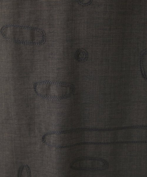 GIANNI LO GIUDICE(ジャンニ・ロ・ジュディチェ)/[洗える]麻混ステッチ刺繍プルオーバーブラウス/img09