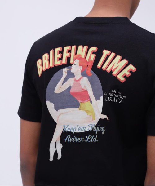 AVIREX(AVIREX)/《WEB&DEPOT限定》PINUP GIRL T－SHIRT / ピンナップガール Tシャツ / AVIREX / アヴィレックス/img08