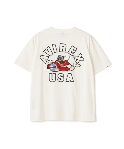 AVIREX(AVIREX)/《WEB&DEPOT限定》FLYING BEAR T－SHIRT / フライング ベアー Tシャツ / AVIREX / アヴィレックス/img11