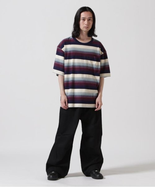 LHP(エルエイチピー)/SUGARHILL/シュガーヒル/MULTI STRIPE BIG TEE/img07