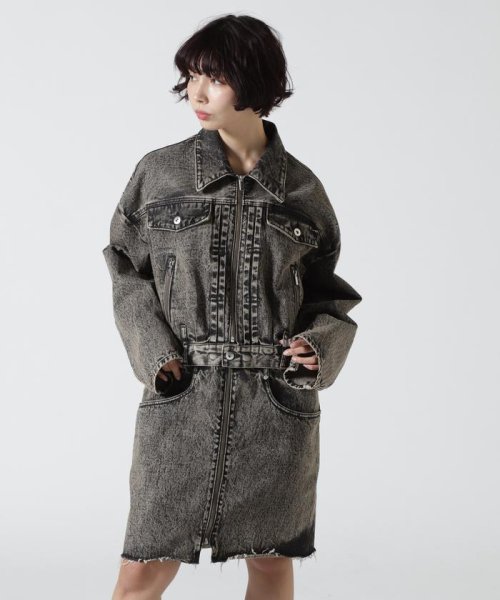 MAISON SPECIAL/メゾンスペシャル/Multiway Denim Coat 