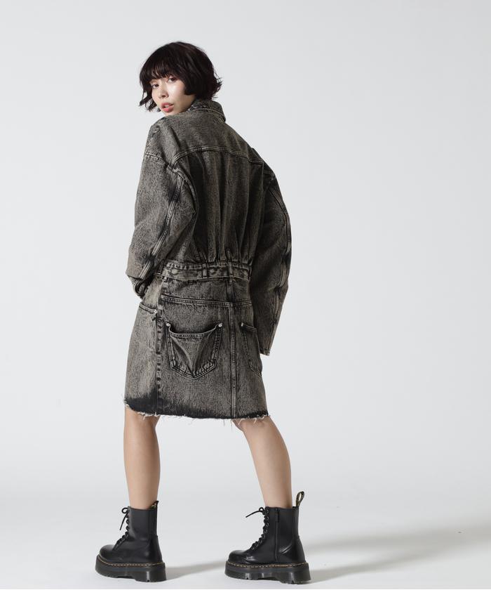 【MAISON SPECIAL】 Multiway Denim Coat MAISON SPECIAL/メゾンスペシャル/Multiway Denim Coat オン