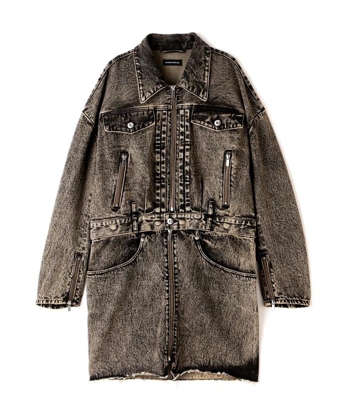 MAISON SPECIAL/メゾンスペシャル/Multiway Denim Coat オン