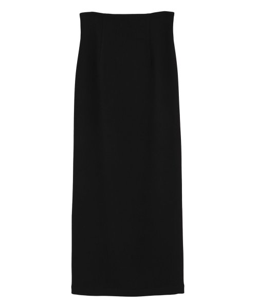 HIGH WAIST STRAIGHT MAXI SKIRT 