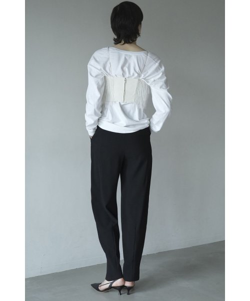 CLANE(クラネ)/SLIT HEM BALLOON PANTS/img06