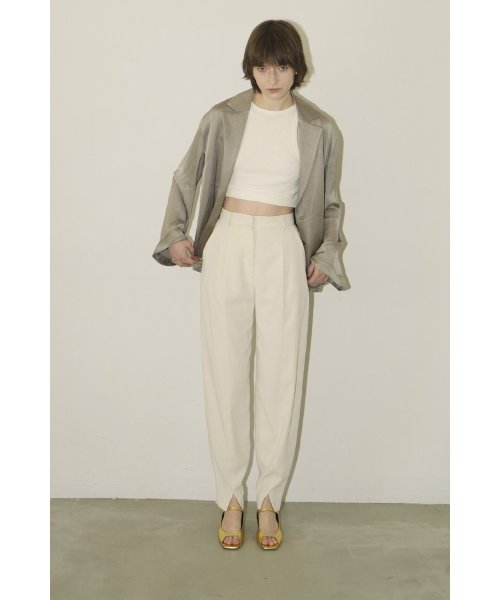 CLANE(クラネ)/SLIT HEM BALLOON PANTS/img11