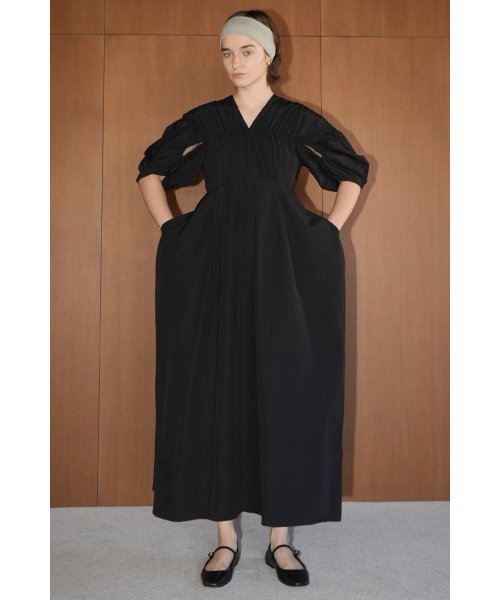 CROSSING GATHER ONEPIECE 