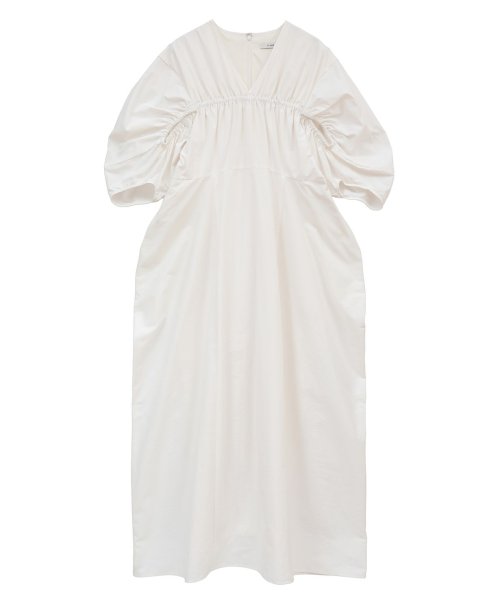 CROSSING GATHER ONEPIECE 