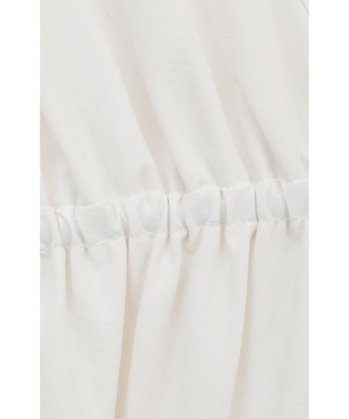 CROSSING GATHER ONEPIECE 