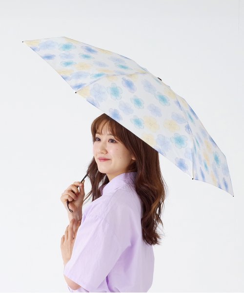 DRESS+(ドレス プラス)/傘 折りたたみ傘 晴雨兼用 レディース 花柄/img24