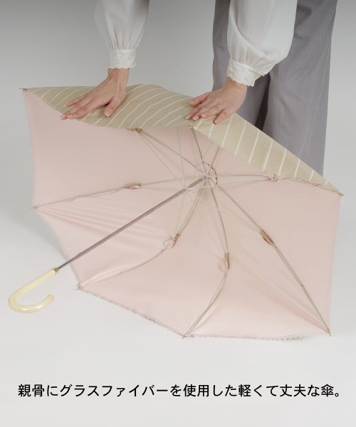 DRESS+(ドレス プラス)/傘 折りたたみ傘 晴雨兼用 無地 ヒートカット/img22