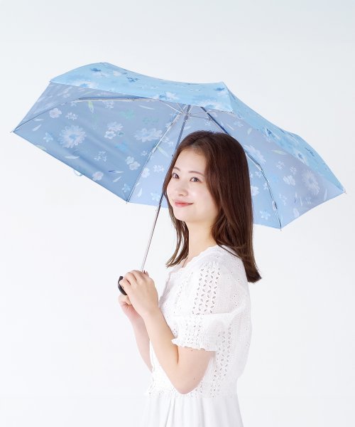 DRESS+(ドレス プラス)/傘 折りたたみ傘 晴雨兼用 日傘 雨傘 花柄/img11