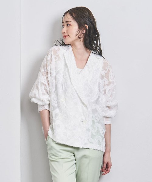 ペイズリー ドルマン ブラウス ジャケット ブラウス B82 W57 H84 着用サイズ：M