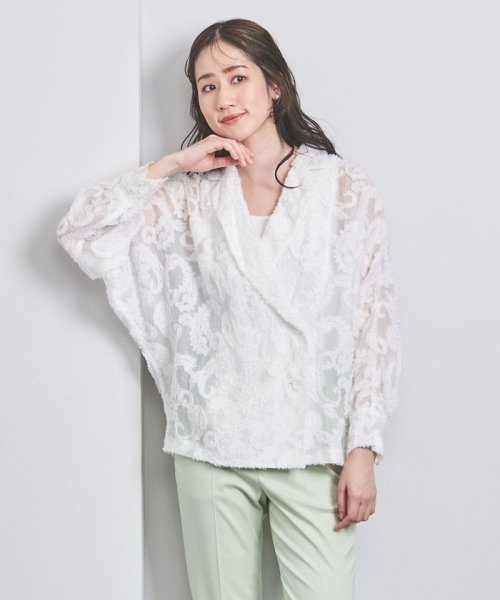 ペイズリー ドルマン ブラウス ジャケット ブラウス B82 W57 H84 着用サイズ：M