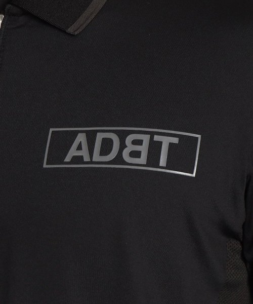 adabat(アダバット)/【ADBT】メッシュ切り替え ハーフジップ半袖ポロシャツ/img11