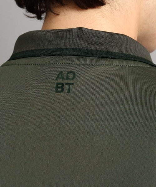 adabat(アダバット)/【ADBT】メッシュ切り替え ハーフジップ半袖ポロシャツ/img16