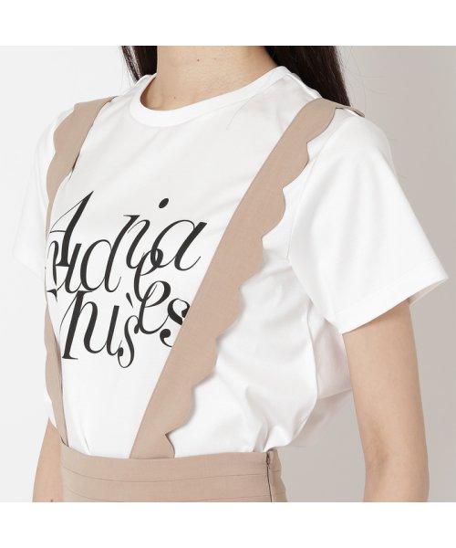 Audie a Muses(オーディア ミューズ)/サスペンダー付ワイドパンツ/セットアップ対応/img12