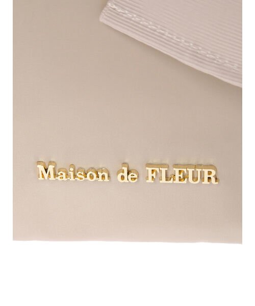Maison de FLEUR(メゾンドフルール)/EC限定リボンチャーム付き3ルームトートバッグ/img07