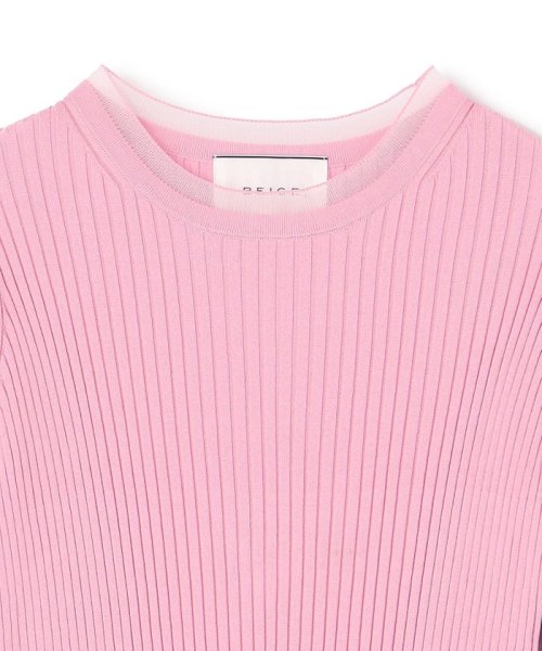 【otonaMUSE 5月号掲載】HANNA / リブニットトップス 