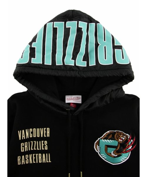 Mitchell & Ness(ミッチェルアンドネス)/グリズリーズ チーム OG 2.0 フリースフーディー ヴィンテージロゴ NBA TEAM OG 2.0 FLEECE HOODIE VINTAGE LOGO /img02