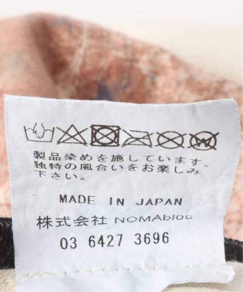 EDIFICE(エディフィス)/【NOMA t.d. / ノーマ ティーディー】Hand Dyed Cap/img09