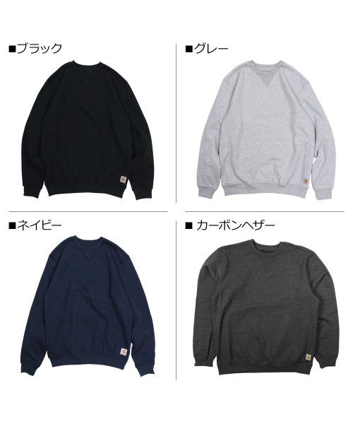 Carhartt(カーハート)/カーハート carhartt トレーナー スウェット メンズ MIDWEIGHT CREWNECK SWEATSHIRT K124/img02