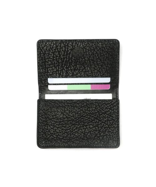 クベラ 9981 名刺入れ KUBERA 9981 シャークスキン EXOTIC SHARK BUSINESS CARD CASE 二つ折り 51308 