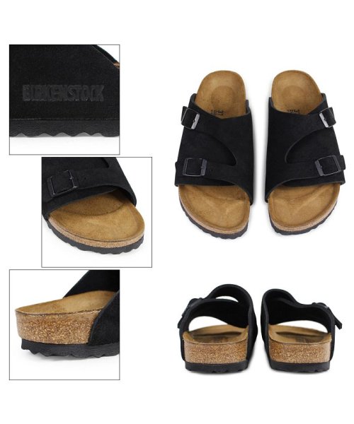 BIRKENSTOCK(ビルケンシュトック)/ビルケンシュトック BIRKENSTOCK チューリッヒ メンズ レディース ZURICH ビルケン サンダル 細幅 普通幅 ブラック トープ ブラウン/img08