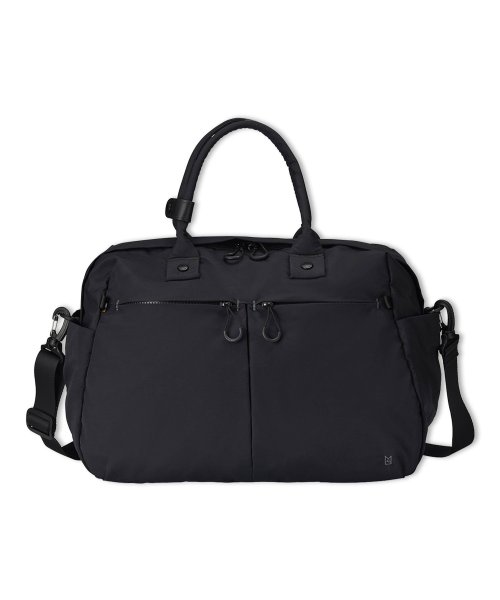 MILESTO(ミレスト)/ミレスト MILESTO ダッフルバッグ ボストンバッグ ショルダー トロット メンズ レディース 25L 斜めがけ 軽量 撥水 防水 TROT ブラック グレ/img17