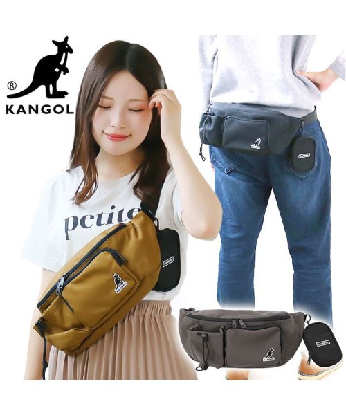 BACKYARD FAMILY(バックヤードファミリー)/KANGOL LOOP ポーチ付きボディバッグ 250－3090/img01