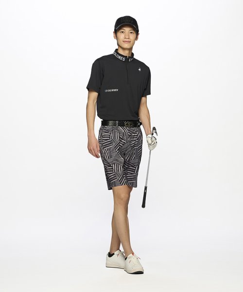 le coq sportif GOLF (ルコックスポルティフ（ゴルフ）)/【ストレッチフォーサー】ハーフジップ半袖シャツ/img05