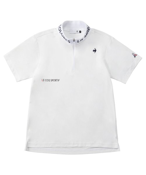 le coq sportif GOLF (ルコックスポルティフ（ゴルフ）)/【ストレッチフォーサー】ハーフジップ半袖シャツ/img26