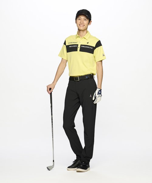 le coq sportif GOLF (ルコックスポルティフ（ゴルフ）)/【ストレッチフォーサー】切替デザイン半袖シャツ/img19