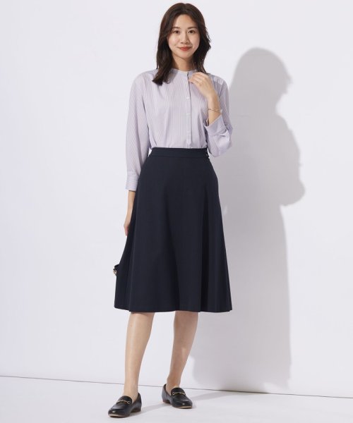 J.PRESS LADIES（LARGE SIZE）(J．プレス　レディス（大きいサイズ）)/【WEB限定カラーあり】ストライプジャカード バンドカラー カットソー/img06