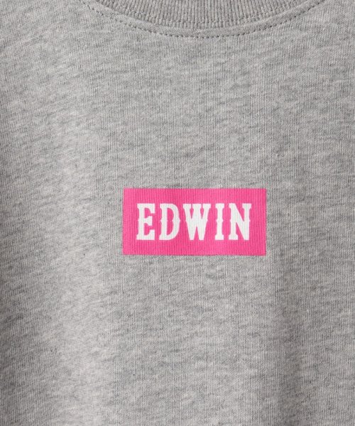 EDWIN(EDWIN)/H/S BOX LOGO PRINT THGRAY.RED/img03