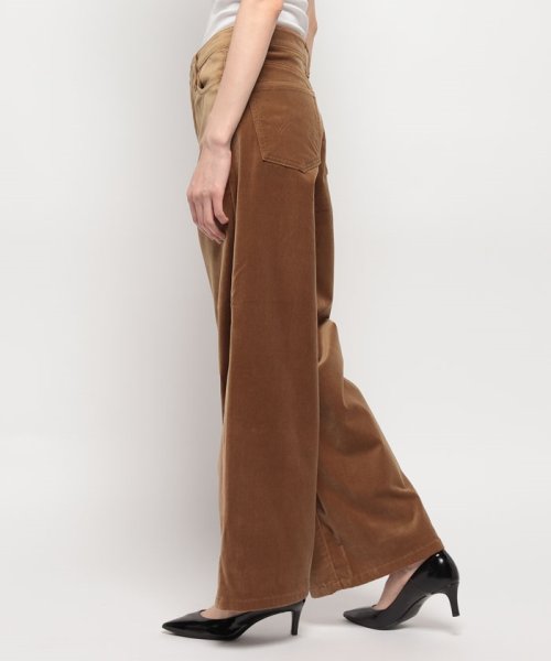 EDWIN(EDWIN)/WIDE PANTS          SOFT BROWN EX/img01