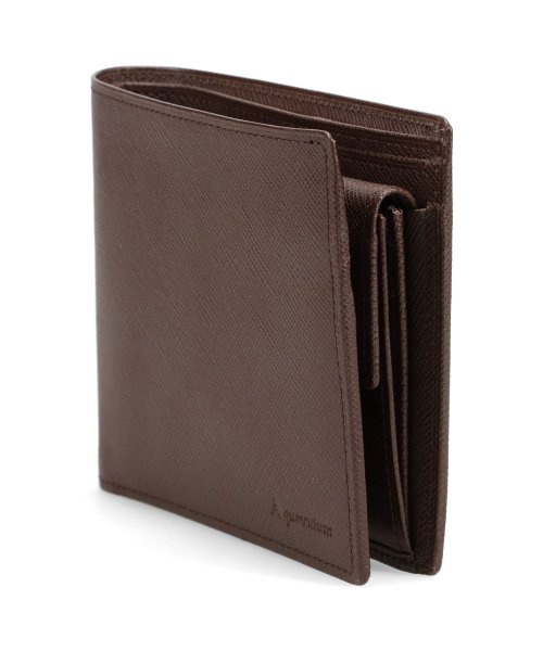 アクアスキュータム AQUASCUTUM 財布 二つ折り バーミンガム メンズ 本革 小銭入れあり BIRMINGHAM ブラック ネイビー ダーク ブラウン アクアスキュータム AQUASCUTUM BIRMINGHAM