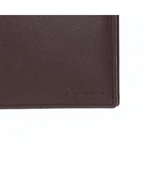 アクアスキュータム AQUASCUTUM 財布 二つ折り バーミンガム メンズ 本革 小銭入れあり BIRMINGHAM ブラック ネイビー ダーク ブラウン アクアスキュータム AQUASCUTUM BIRMINGHAM