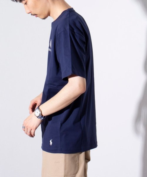 GLOSTER(GLOSTER)/【POLO RALPH LAUREN/ポロ ラルフ ローレン】プリント ロゴTシャツ クルーネック/img01