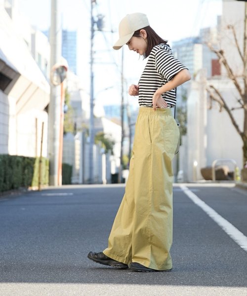 coen(coen)/【WEB限定】Dickies（ディッキーズ）コットンダンプワイドパンツ/img15