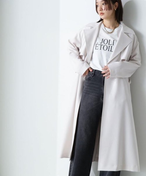 NATURAL BEAUTY BASIC(ナチュラルビューティーベーシック)/クラシックロゴボクシーTシャツ/img16