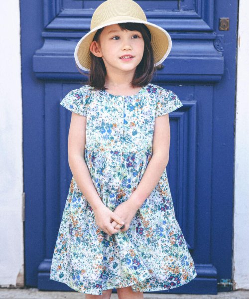 【お揃い】【DEVEAUX】花柄ワンピース(90~140cm) 【お揃い】【DEVEAUX】花柄ワンピース(90~140cm) AAA1304008400(10010円)