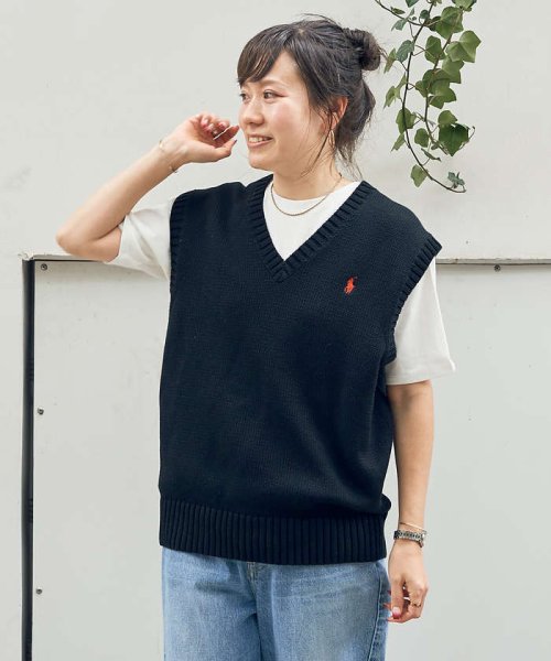 Rouge vif la cle(ルージュヴィフラクレ)/【POLO RALPH LAUREN/ポロラルフローレン】ビッグフィットベストB/img03