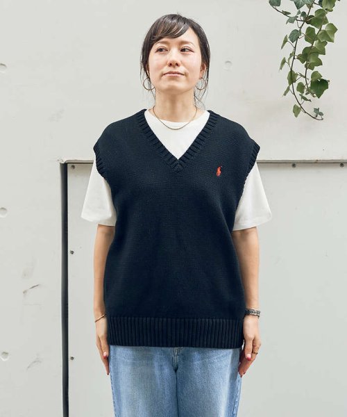 Rouge vif la cle(ルージュヴィフラクレ)/【POLO RALPH LAUREN/ポロラルフローレン】ビッグフィットベストB/img13