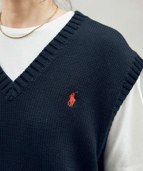 Rouge vif la cle(ルージュヴィフラクレ)/【POLO RALPH LAUREN/ポロラルフローレン】ビッグフィットベストB/img15