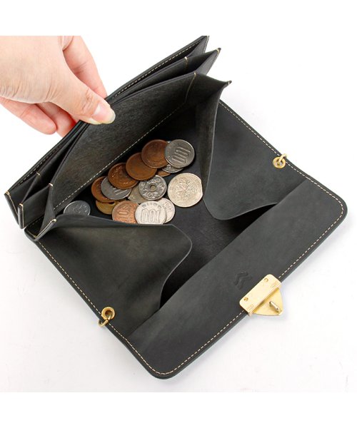 SLOW スロウ バッグ 財布 長財布 コードバン ショルダーウォレット ウォレットバッグ ポシェット 本革 馬革 SLOW Cordovan SO875P SLOW Cordovan