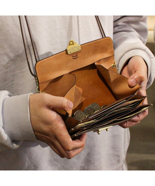 SLOW スロウ バッグ 財布 長財布 コードバン ショルダーウォレット ウォレットバッグ ポシェット 本革 馬革 SLOW Cordovan SO875P SLOW Cordovan