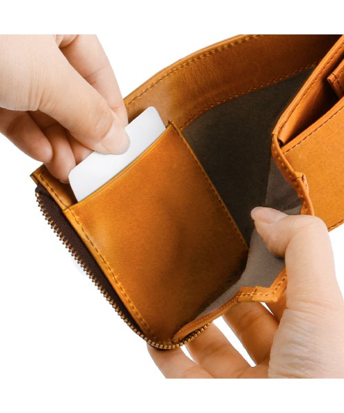 SLOW スロウ 財布 ミニ財布 ミニウォレット L字ファスナー ボックス型 box型小銭入れ ハービー 本革 日本製 SLOW Herbie SO882P SLOW ボックス型 ハービー Herbie mini