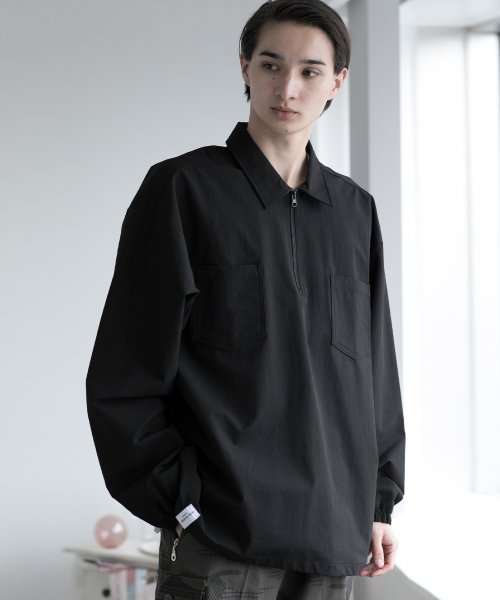 aimoha(aimoha（アイモハ）)/aimoha men FUNCTIONAL CPO SHIRT ファンクショナルCPOシャツ吸水速乾/img22