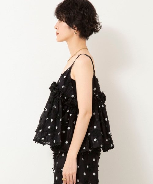 NOLLEY’S sophi(ノーリーズソフィー)/【crinkle crinkle crinkle/クリンクル クリンクル クリンクル】3D embroidery dot camisole/img08